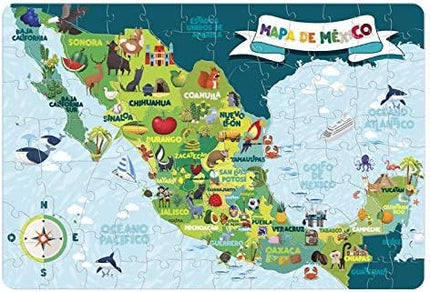 Rompecabezas Gigante Mapa de Mexico Storyland JCA-2443