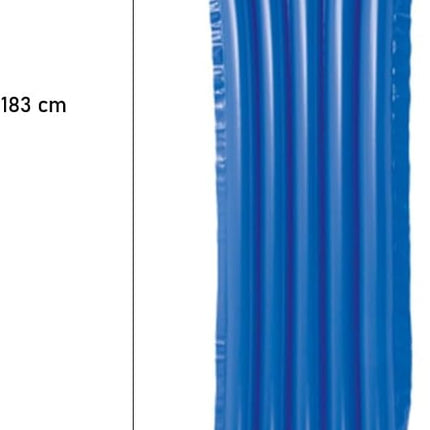 Colchoneta de Verano Inflable Transparente – 183 x 69 cm, Ideal para Playa, Piscina y Camping, Durable y Fácil de Transportar