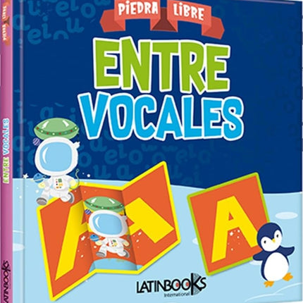 ENTRE VOCALES LIBRO DIDACTIVO 10PAG 21X21CM