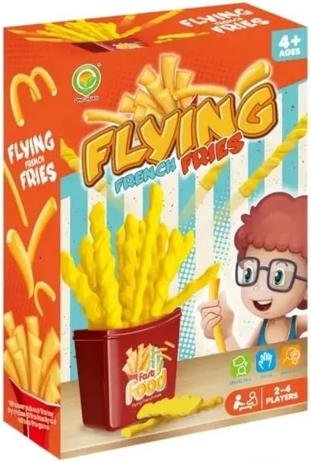 Lanza Papas Fritas – Juego de Mesa Infantil de 19 Piezas, Perfecto para Fiestas y Juegos en Casa