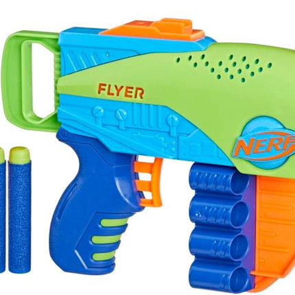 NERF Lanzador Elite Jr Flyer Easy 5 Dardos Elite