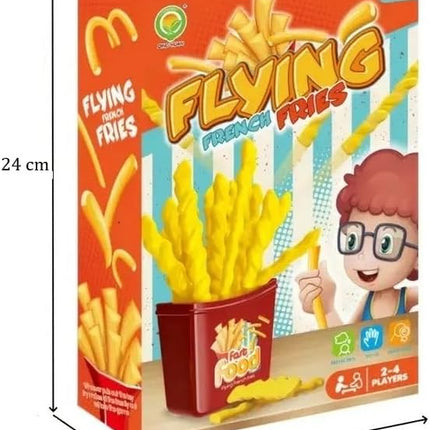 Lanza Papas Fritas – Juego de Mesa Infantil de 19 Piezas, Perfecto para Fiestas y Juegos en Casa