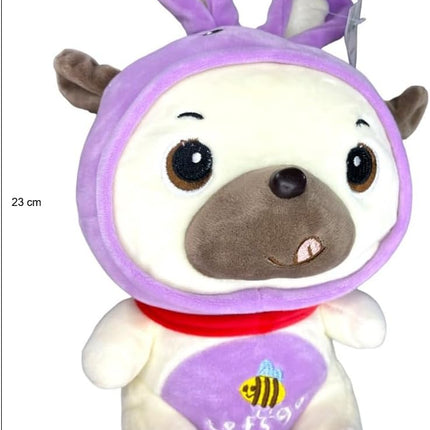 Peluche PERRITO 23 CM para Fiestas, Bolos y Regalos Sorpresa