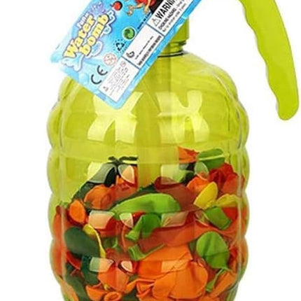 Bomba de Agua Portátil con Globos Inflables 28 x 13 cm – Lanzador de Agua Multifuncional para Juegos, Playa, Alberca y Verano