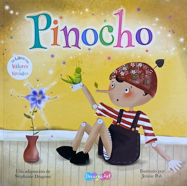 Cuento Pinocho 24pag 25x25cm