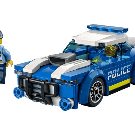 Coche de Policia  bloques para construir 94 piezas