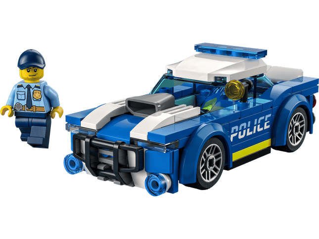 Coche de Policia  bloques para construir 94 piezas