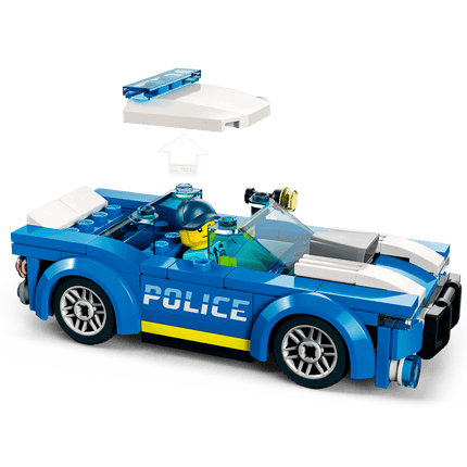 Coche de Policia  bloques para construir 94 piezas