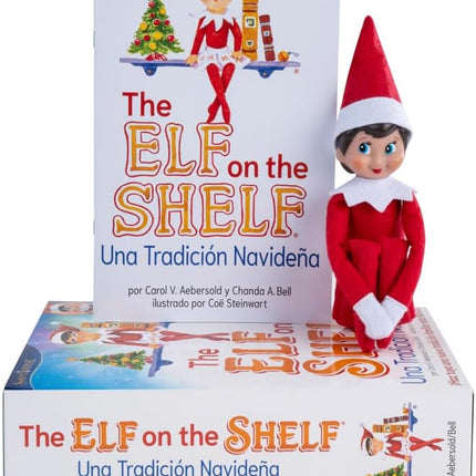 Libro El duende en el estante Una tradición navideña- Elf on the Shelf en español