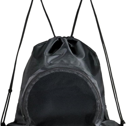 Morral Deportivo de Poliéster con Compartimento para Balón de Soccer y Cierre, Mochila Multifuncional 44 x 38 cm Resistente y Ligera