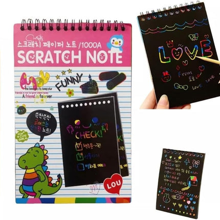 Libreta Scratch Note ZP-1212 Paq 10 pz Storyland