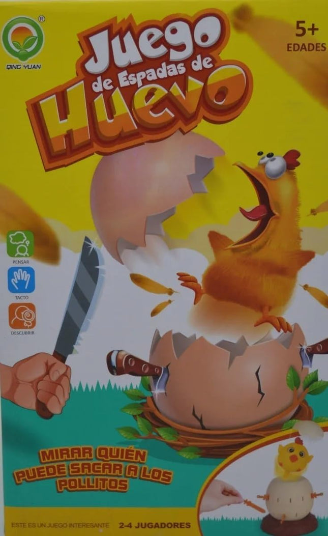 Juego de Mesa Espadas de Huevo – 29 Piezas de Diversión para Niños y Adultos