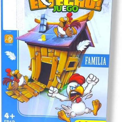 Juego de Mesa Rebotando el Techo – 39 Piezas de Diversión y Competencia Familiar