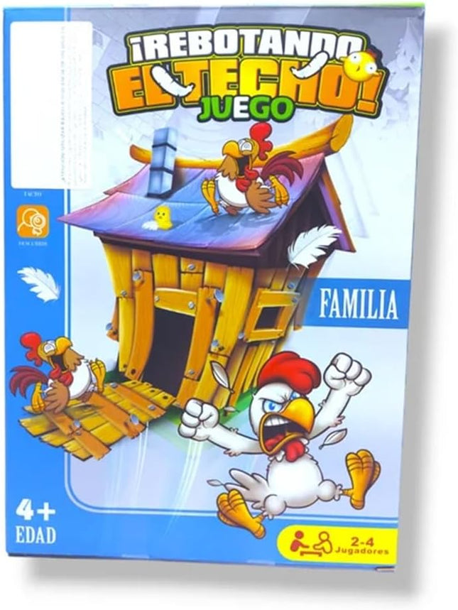 Juego de Mesa Rebotando el Techo – 39 Piezas de Diversión y Competencia Familiar