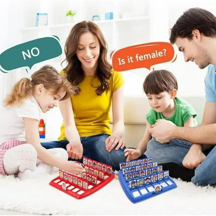 Juego de Mesa ¿Quién Es? – 59 Piezas de Diversión y Deducción para Niños y Adultos