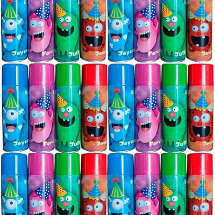 Espuma Foam Party para Niños Caja con 24 pzas, Divertido y Seguro para Fiestas
