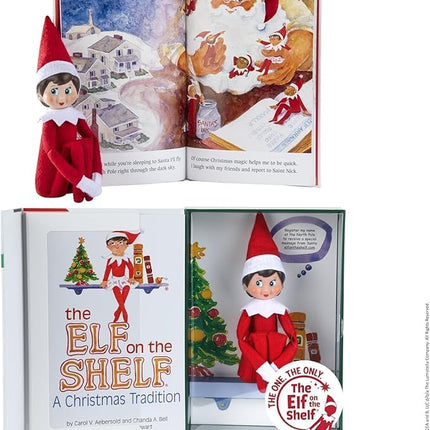 Libro El duende en el estante Una tradición navideña- Elf on the Shelf en español