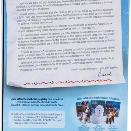 Libro El duende en el estante Una tradición navideña- Elf on the Shelf en español