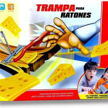 Trampa para Ratones – Juego de Mesa Familiar Perfecto para Competir y Reír