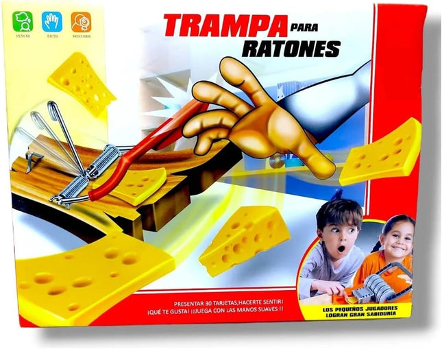 Trampa para Ratones – Juego de Mesa Familiar Perfecto para Competir y Reír