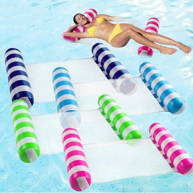 2 Flotadores para alberca 130 CM, flotadores de viaje colores variables, 4 en 1,  flotador inflable,diversión para piscina, playa