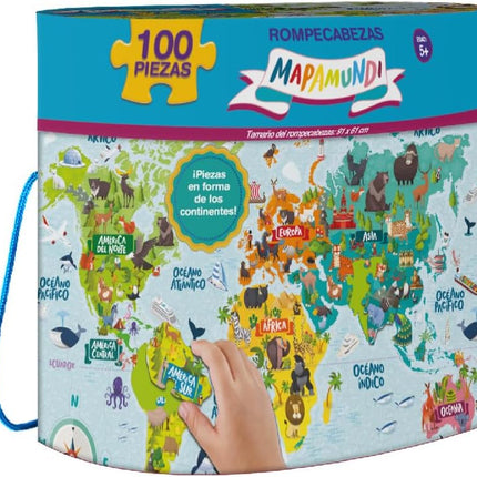 Rompecabezas Gigante Mapa Mundi  JCA-1923