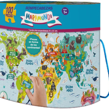 Rompecabezas Gigante Mapa Mundi  JCA-1923