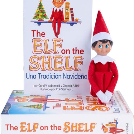 Libro El duende en el estante Una tradición navideña- Elf on the Shelf en español