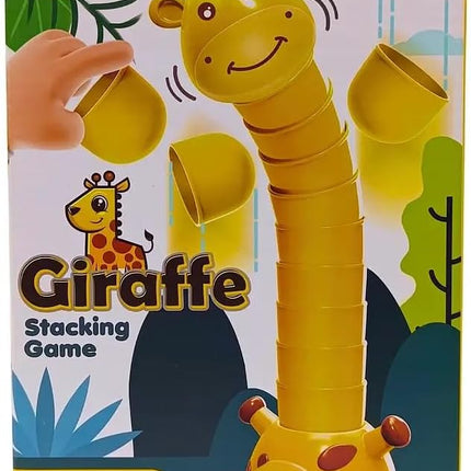 Juego de Mesa Apilar Jirafa – 15 Piezas de Diversión y Habilidad para Niños
