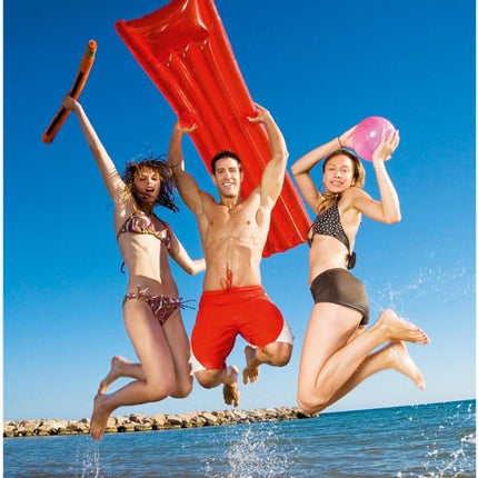 Colchoneta de Verano Inflable Transparente – 183 x 69 cm, Ideal para Playa, Piscina y Camping, Durable y Fácil de Transportar