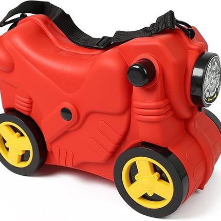 Maleta  Moto colores variables unisex para niños 49x33x24cm. 780262