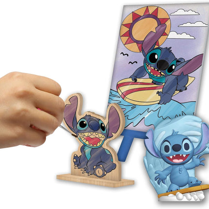 Kit Didáctico Infantil de Creatividad Stitch 5 en 1 para Niños, Incluye Colores, Stickers y Accesorios Creativos, Regalo Ideal