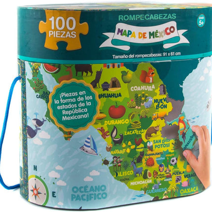 Rompecabezas Gigante Mapa de Mexico Storyland JCA-2443