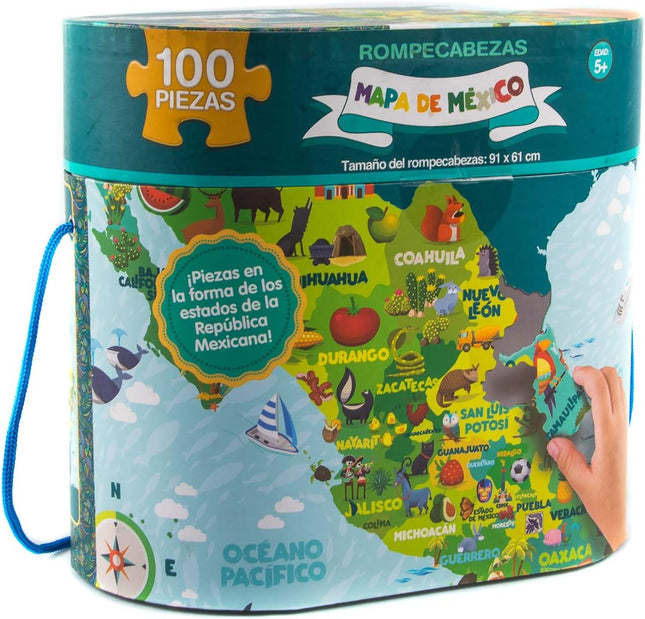 Rompecabezas Gigante Mapa de Mexico Storyland JCA-2443
