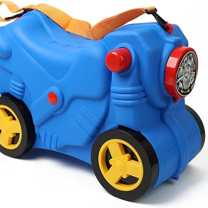 Maleta  Moto colores variables unisex para niños 49x33x24cm. 780262