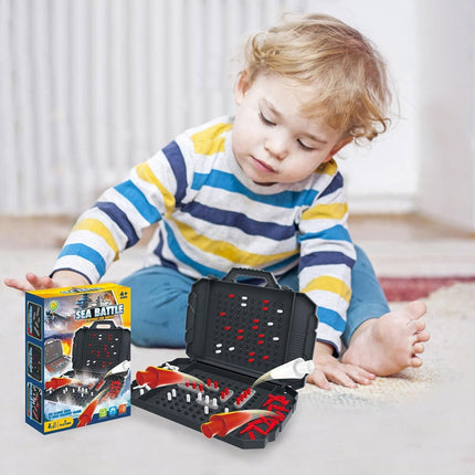 Juego de Mesa Prepararse para la Batalla Marítima – 6 Piezas de Acción y Estrategia Familiar