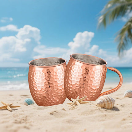 Juego de 4 tazas de acero inoxidable perfectas para vino, cerveza, bebida fría, bar, fiesta, regalos