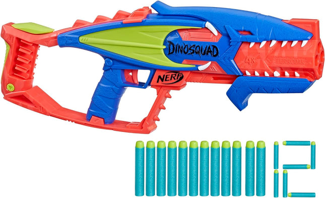 NERF DINOSQUAD  LANZADOR de dardos TERRODAK