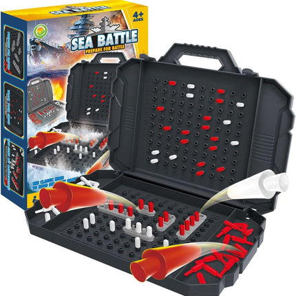 Juego de Mesa Prepararse para la Batalla Marítima – 6 Piezas de Acción y Estrategia Familiar