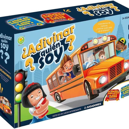 Juego de Mesa Adivina ¿Quién Soy? – 8 Piezas de Diversión y Lógica para Niños y Adultos