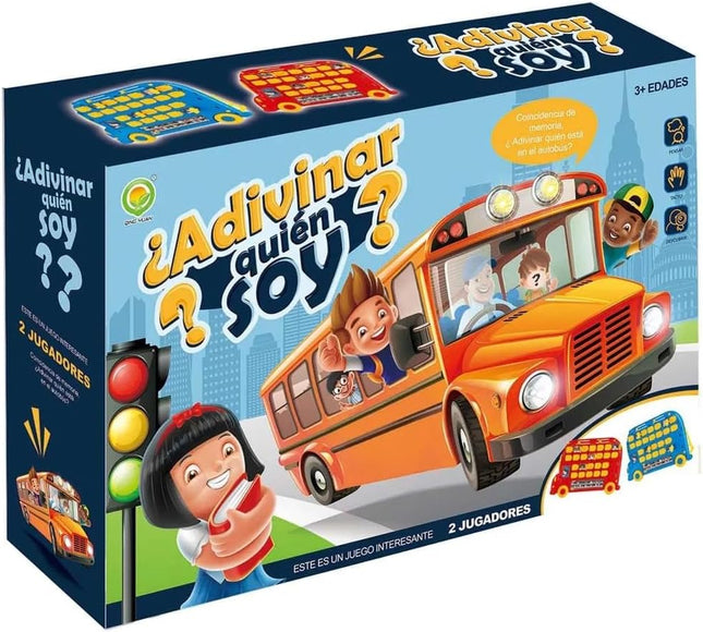 Juego de Mesa Adivina ¿Quién Soy? – 8 Piezas de Diversión y Lógica para Niños y Adultos