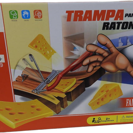 Trampa para Ratones – Juego de Mesa Familiar Perfecto para Competir y Reír