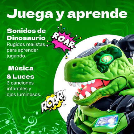 Cuatrimoto Montable Eléctrica con Luz y Sonido, Bluetooth, entrada USB/MP3