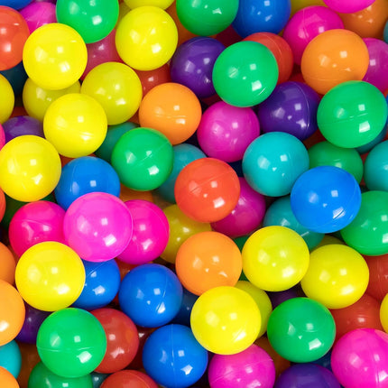 50 pz  Pelotas para alberca por color 8 cm diametro Storyland
