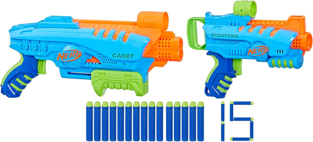 NERF Elite Junior Ultimate Starter Set 2 lanzadores de dardos