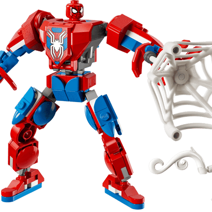 bloque de  Armadura Robótica de Spider-Man vs. el Anti-Venom de 107 piezas