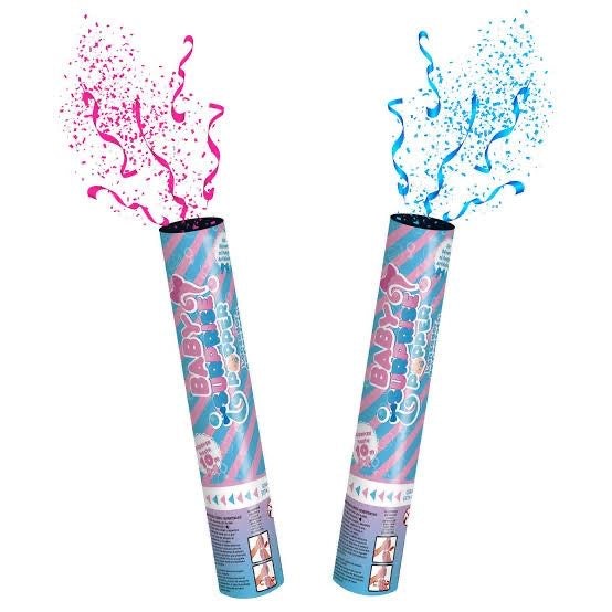 Lanzador de Confeti Niña 2pz