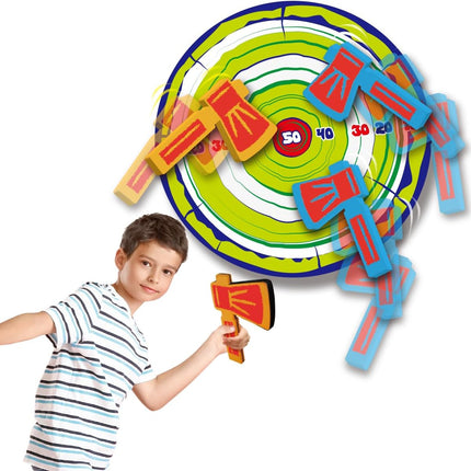 Juego de lanzamiento de hacha de espuma 783671 - Storyland