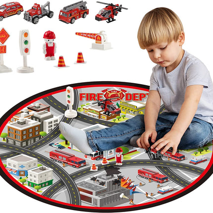 Alfombra de Juego con 4 Mini Autos Storyland 788668