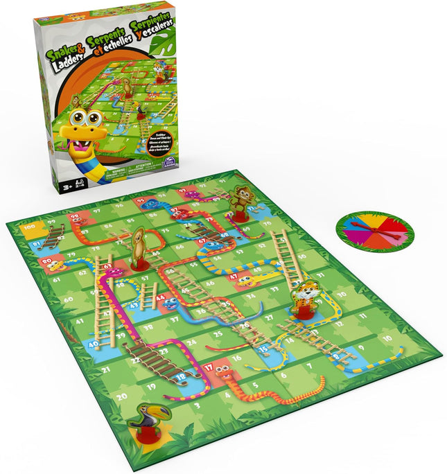 Juego Serpientes y escaleras para niños